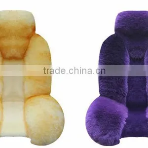 2016/2017 New Fashion Real Australian Lamb Skin Car Fur Seat Cover Set thumbnail-1