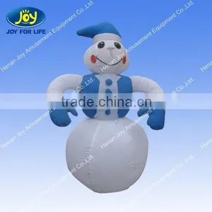 Top Quality Christmas Decoration Snowman,lighted Christmas Fence Decoration,christmas Foil Hanging Decoration thumbnail-1