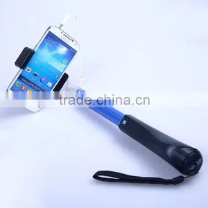 Factory Price Good Quality Portable Mini Hand Held Monopod Selfie Stick thumbnail-6