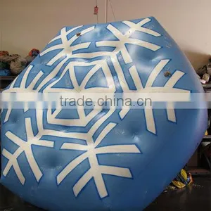 Inflatable Snowflake Air Balloon Snowflake Inflatable Helium Balloon Snowflake Air Balloon Christmas Inflatable Balloon thumbnail-1