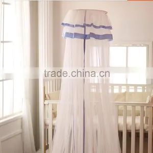 King Size Circular Folding Portable Mosquito Net for Double Bed thumbnail-1