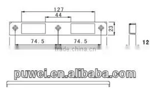 81848905Aluminum Alloy Accessories-bend Pinch Plate thumbnail-2