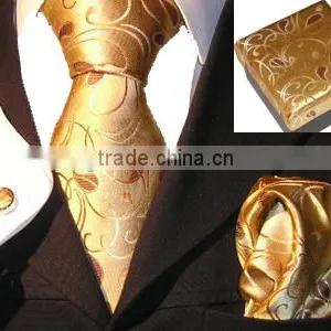 Wholesale Fashion Silk Necktie Set thumbnail-6