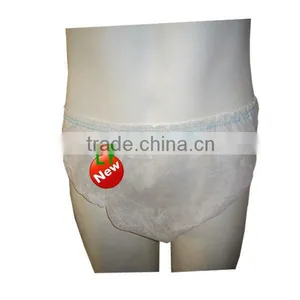 Disposable White Triangular Spa Briefs thumbnail-1