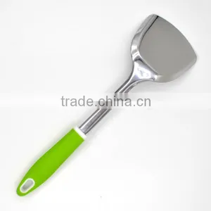 Modern Design Handle Super Quality Commercial Stainless Steel Chinese Turner thumbnail-2