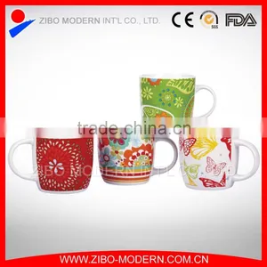 Custom Ceramic Porcelain Coffee Mug With Printing thumbnail-1