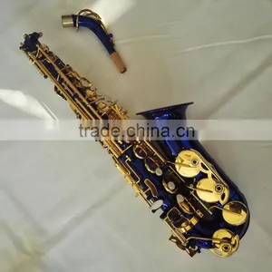 Blue Saxophone Cheap Price Colored Saxophones for Beginners thumbnail-1
