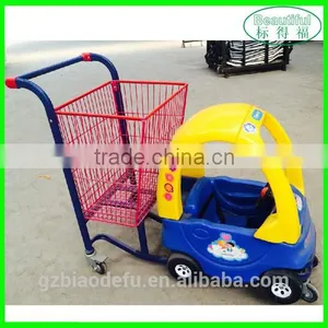 Fashion Supermarket Shopping Trolley Easy Moving thumbnail-1
