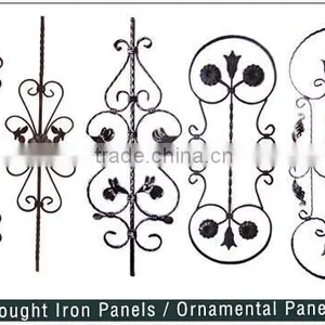 Wholesale Wrought Iron Fence Scroll Bending Decorative Panels thumbnail-4