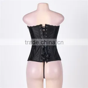 Newest Arrival Good Quality Big Women Sexy Busty Corset Lingerie thumbnail-2