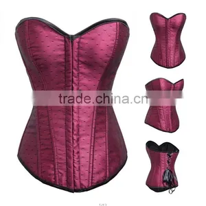 Vintage Type Factory Price Leopard Patten New Fashion Sexy Mature Women Corset thumbnail-2