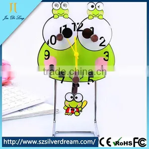 Cartoon Digital Frog Cartoon Desk Table Clock thumbnail-1