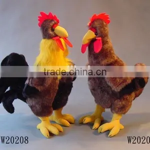 9 Inch Plush Rooster Hen Chicken thumbnail-1