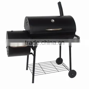 Charcoal Barbecue Garden Meat Cooker Smoker Outdoor Bbq Kitchen thumbnail-1