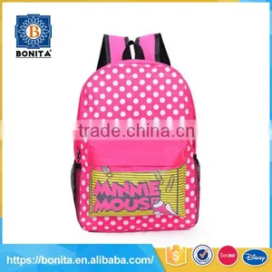 Hot Sales Durable 600d Soft Pink Fancy Women Backpack Bag thumbnail-1