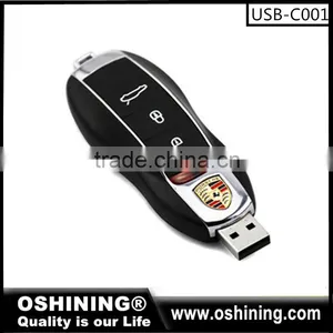 Free Sample Top Sell USB Memory Stick 2GB 4GB 8GB USB 2.0/3.0 Car Key Plastic USB Flash Drives(USB-COO1) thumbnail-1
