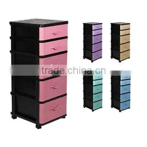 5 Tiers Plastic Drawer thumbnail-1