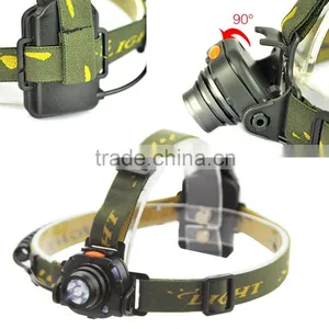100M Distance Head Lamp 3* AAA Battery 900 Lumens LED Lamp IR Sensor Headlight Headlamp Lantern Flashlight Outdoor Camping thumbnail-3