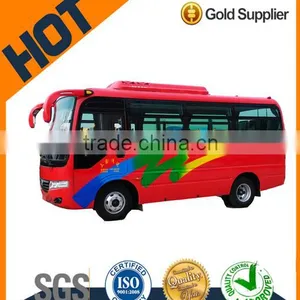 LOW PRICE Luxury Mini Bus 15-24seats 6m Diesel and CNG Length Bus for Sale thumbnail-2