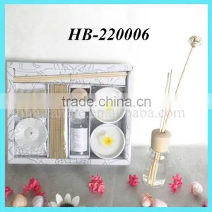 Reed Diffuser With Candles and Incense Set thumbnail-1