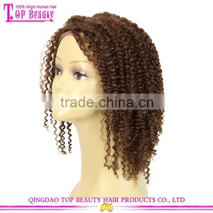 Qingdao Factory Price 12 Inches Glueless 7a Unprocessed Brazilian Human Hair Lace Front Wigs For Black Women thumbnail-6
