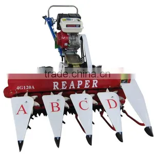 1.2m Rice Reaper, Harvester of Wheat and Rice,mini Harvester 4G-120A thumbnail-2