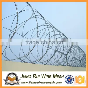 Low Price Concertina Hot Dipped Galvanized Razor Barbed Wire thumbnail-2