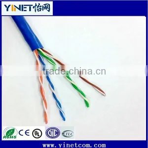 1000 ft Bulk Cat 6 23AWG UTP Network 350MHz Solid Cable - Blue thumbnail-4