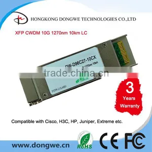 CWDM XFP 10km Fiber Optic Module Transceiver for 10G 10km 1270~1330nm thumbnail-1