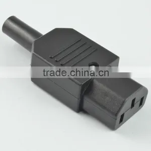 Hot Selling IEC 320 C13 Female Power Plug Connectors thumbnail-1