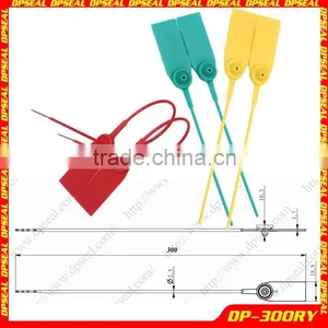 Mechanical Seal Plastic Security Bank Seal Tag DP-300RY thumbnail-1