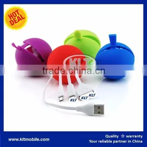 MICRO USB V8 /IPH5 Led /Iph 4 Cables Mutil Usb 3in1 Data Cable thumbnail-1