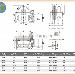 Elevator Traction Machine YJ320 thumbnail-2