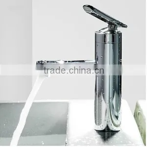 Bathroom Faucet ,Copper Face Basin Faucet, Chrome Plated Faucet thumbnail-4