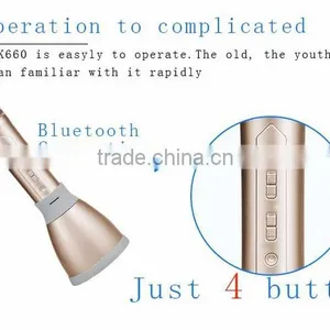 SD Card Karaoke Bluetooth Microphone for Android thumbnail-3