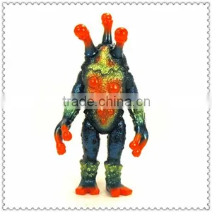 Japanese Scary Three Eyes Monsters Plastic Toys/oem Japan Child Cartoon Plastic Toys/customized Plastic Toys Manufacturer thumbnail-1