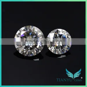 Lab Created Diamonds DEF Colorness Stone Foreverone Band Moissanite thumbnail-6