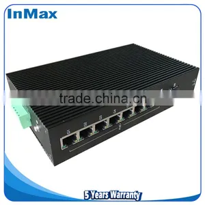 9 Port Gigabit PoE Industrial Network Switches, Up to 30 Watts Output of Each PoE Port P509A thumbnail-3