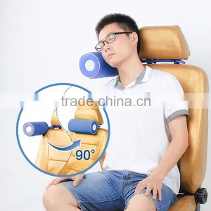 Collapsible Traveling Car Neck Pillow / Foldable Sleeping Pillow thumbnail-1