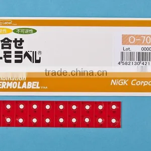 Temperature Sticker Used in Power Distribution Block/Irreversible and Reversible Combined/Waterproof thumbnail-1