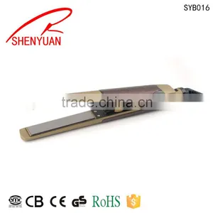 Factory ce Rohs Top Iron Hair Straightener for Sale PTC Heater Flat Irons thumbnail-1