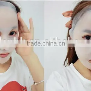 Reusable Ear Hanging Locking Water Essence Silicone Facial Mask Face Shield thumbnail-5