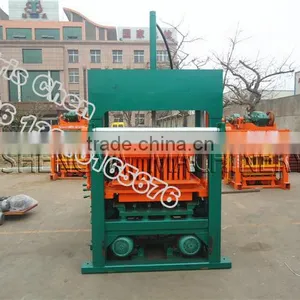 QT4-20 Shengya Machinery/Short Moulding Cycle Time Hydraulic Automatic Block Making Machine thumbnail-2