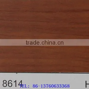 Wood Grain Self-adhesion Cold Laminated Decoration PVC Film Item 8614 thumbnail-1