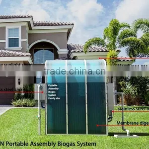 PUXIN Mini Biogas Plant for Food Waste Composting Machine thumbnail-1