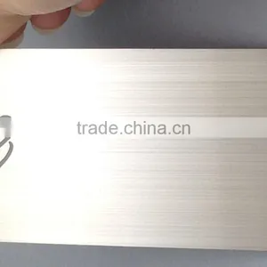 Drawing Finish Corner Metal Business Card for Business, Membership thumbnail-3