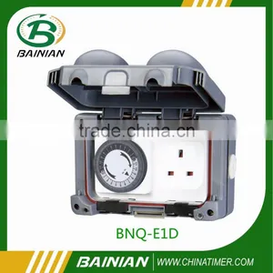 Outdoor Waterproof Socket, UK Standard thumbnail-1