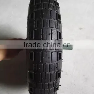 14 Inch Trolley Wheel Pneumatic Tire 3.50-8 4.00-8 Wheel Barrow Tyre and Tube thumbnail-2