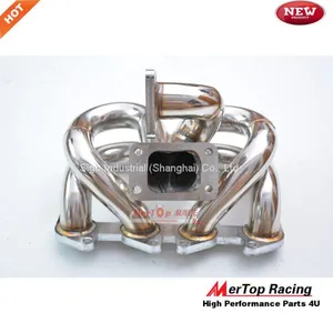 Mertop Race Stainless Steel VW Golf 1 MK1 16v 1.8L and 2L T25 Turbo Exhaust Manifold With Audi RS2 Wastegate Flange thumbnail-4