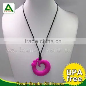 New Teether Star Pendant Baby Cute Toy Pendant Necklace 100% BPA Free Food Grade Silicone thumbnail-3